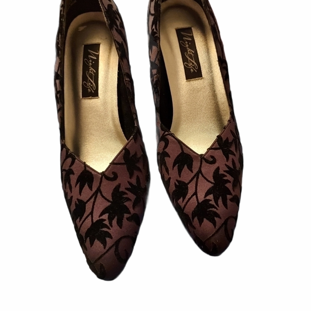 Night life black 7.5N heels